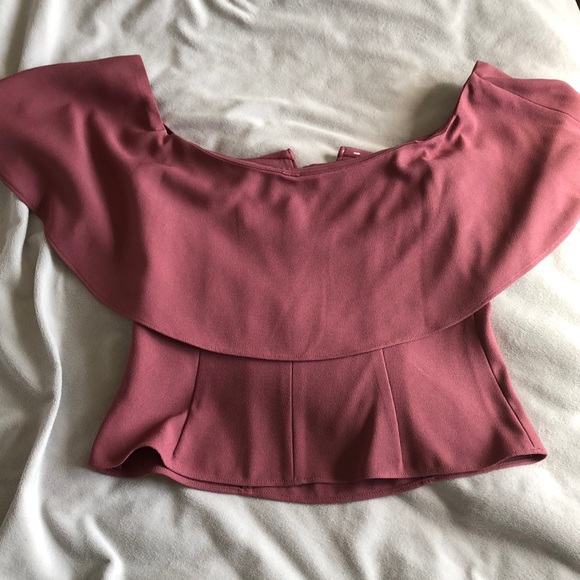 Leith Ruffle Off Shoulder Top - Picture 5 of 5